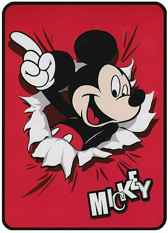 Mickey Mouse Coral Fleece Blanket