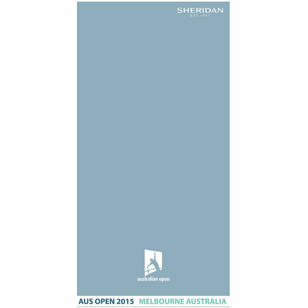 Australian Open 2015 Light Blue Gym Towel