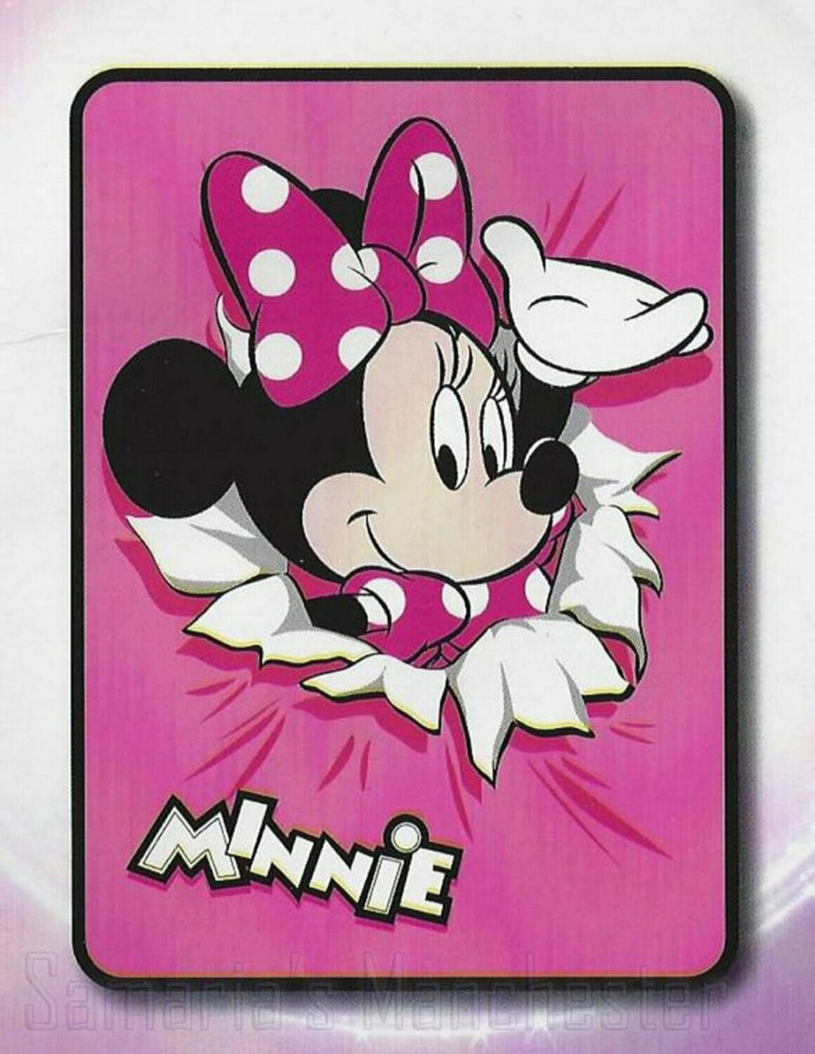 Minnie Mouse Coral Fleece Blanket