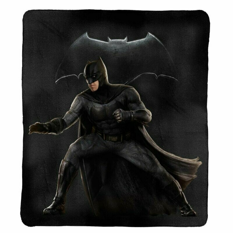 Batman Polar Fleece Throw Rug Blanket