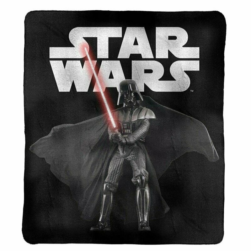 Darth Vader Polar Fleece Throw Rug Blanket