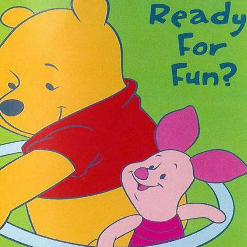 Pooh Bear Play Polar Fleece Kids Blanket