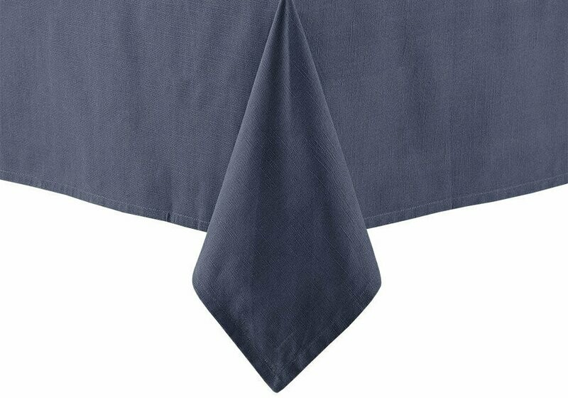 Base Linen Look Navy Tablecloth 1.5m x 3m