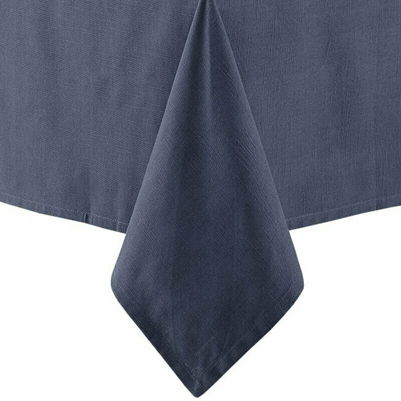 Base Linen Look Navy Tablecloth 1.5m x 3m