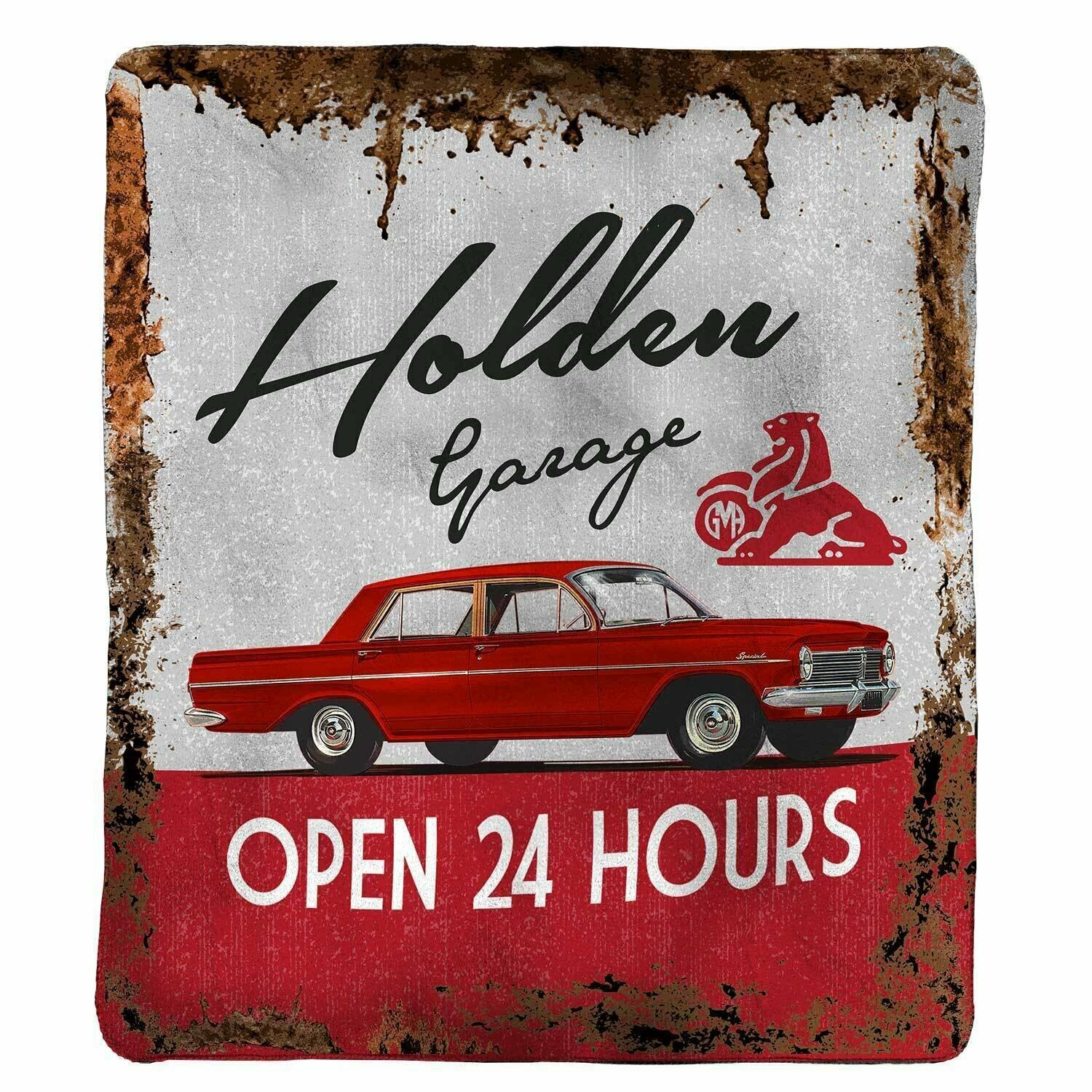 Holden Heritage Polar Fleece Throw Blanket