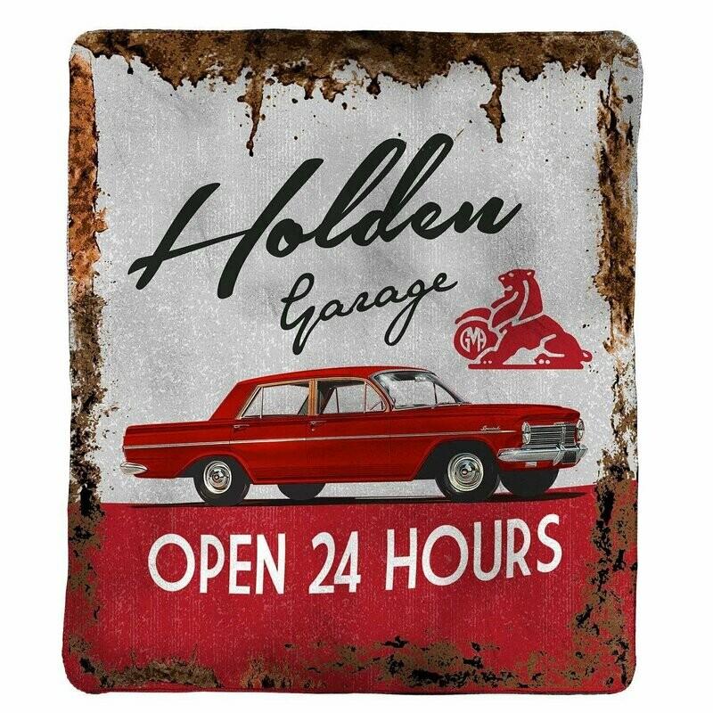 Holden Heritage Polar Fleece Throw Blanket