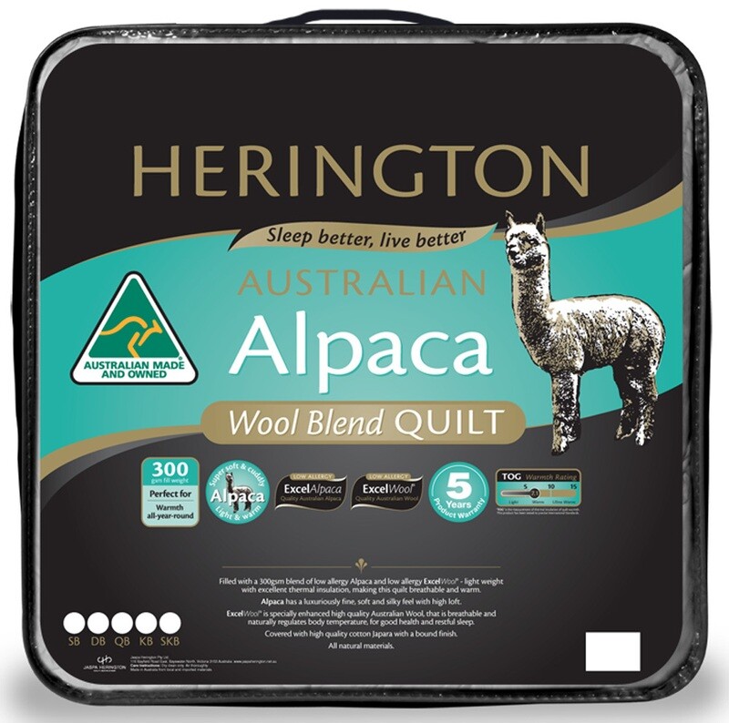 Herington Queen Alpaca Quilt