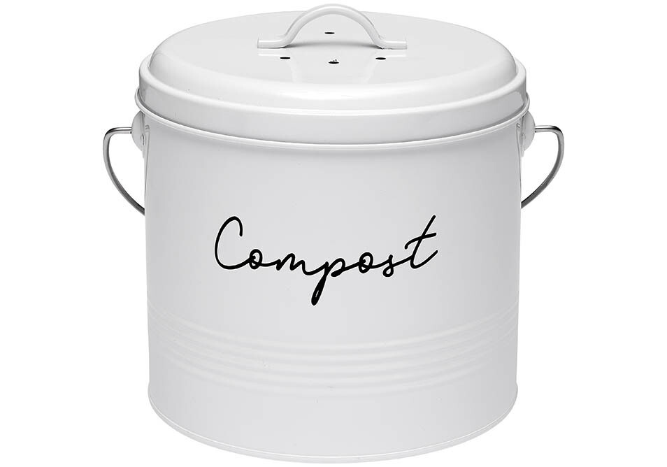 Ladelle Eco White Compost Bin