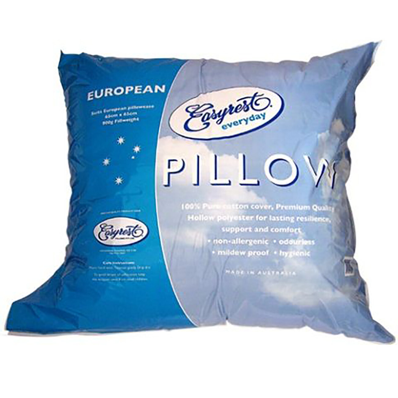 Australian Made Everyday European Pillow