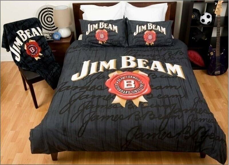 James B Beam Quilt Cover Set | Double