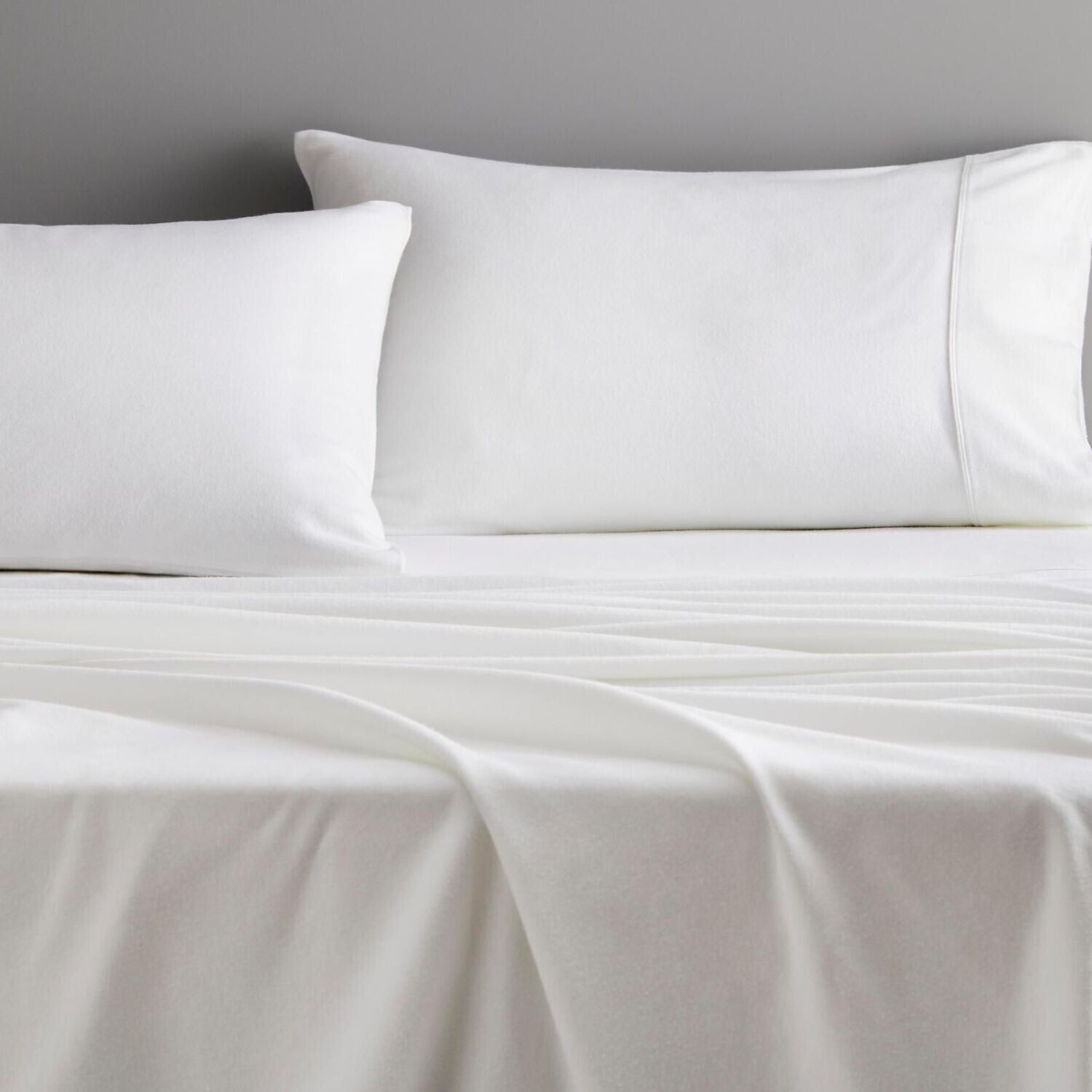 Sheridan White Flannelette Sheet Set