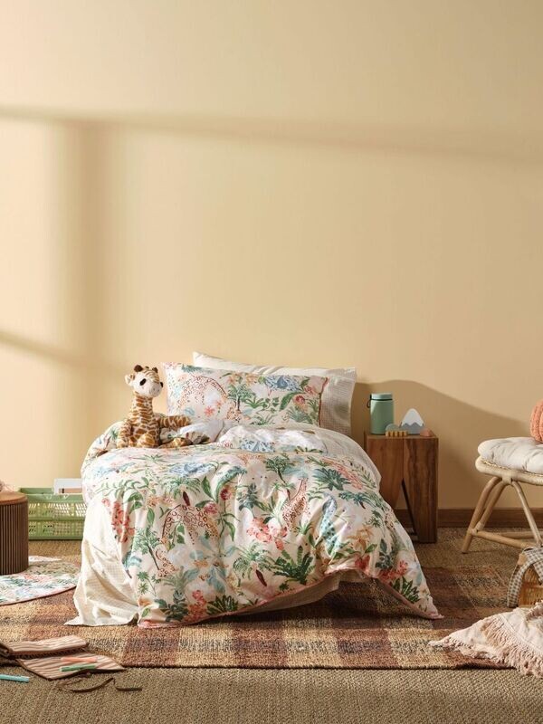 Gentle Giants Quilt Cover Set - Single