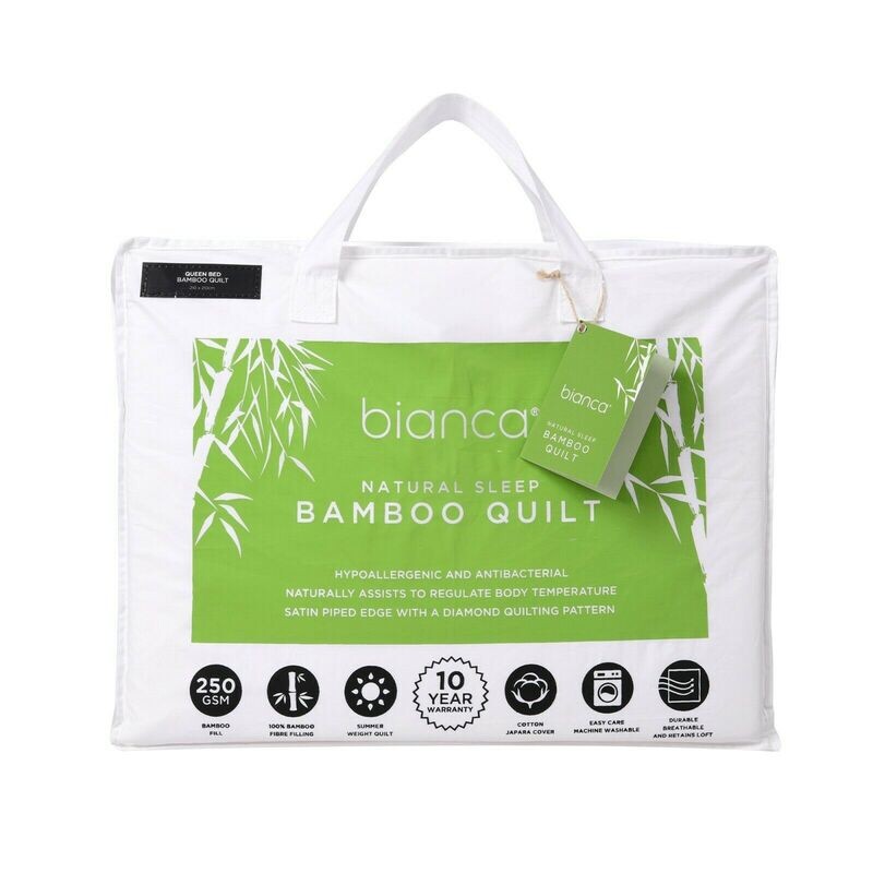 Bianca Natural Sleep Bamboo Quilt