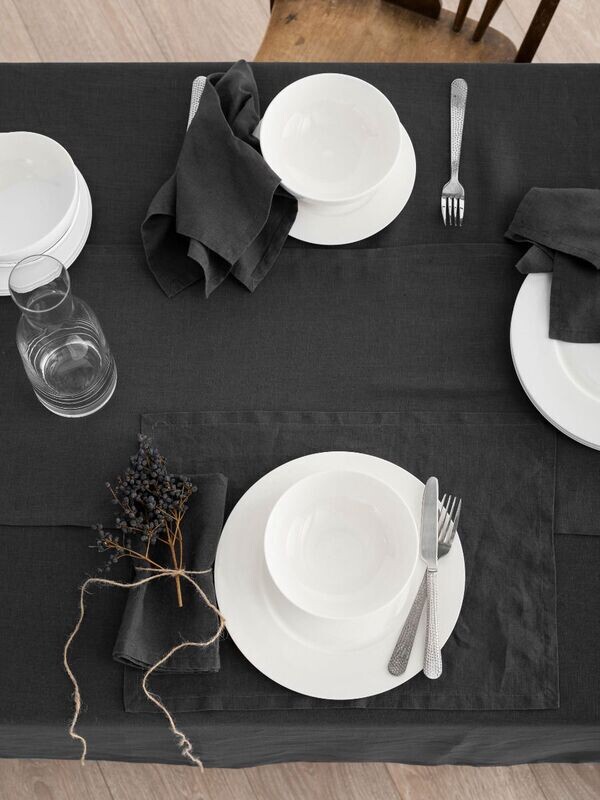 Nimes MAGNET Linen Tablecloth 180cm x 305cm