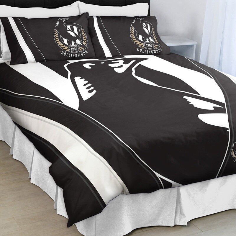 Collingwood Magpies Quilt Cover Set