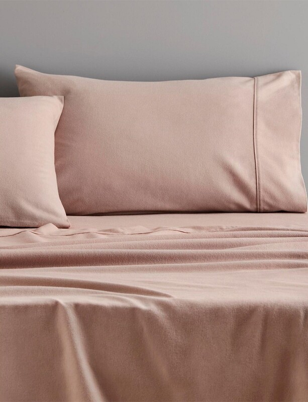 Sheridan  Dusty Pink Flannelette Sheet Set