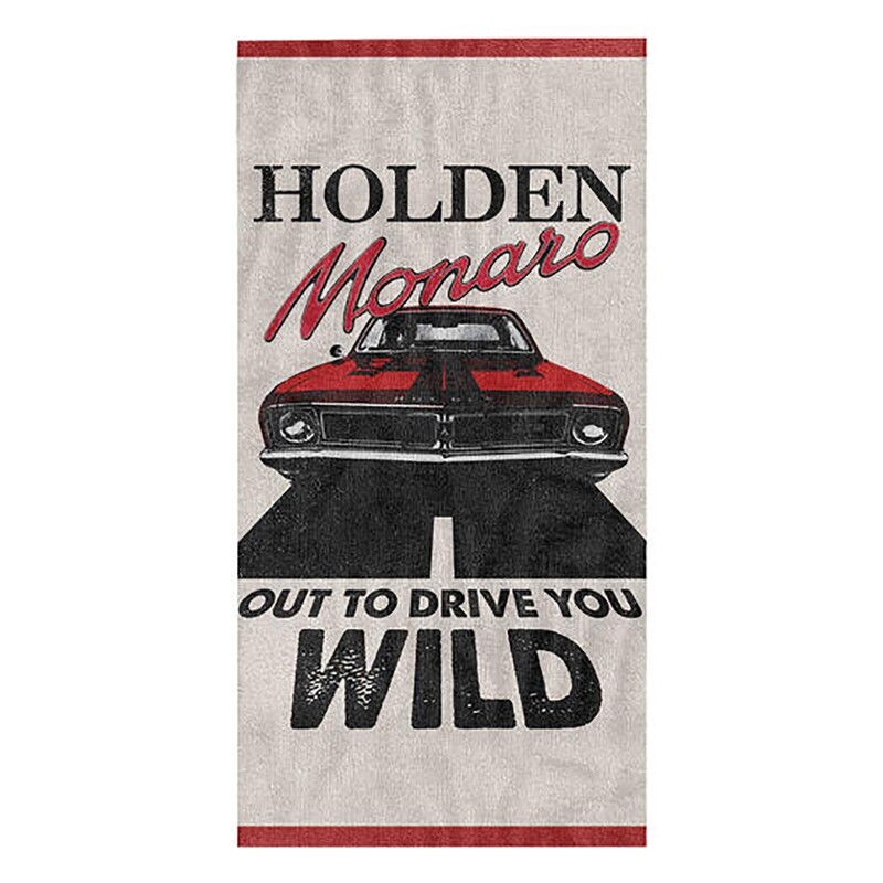 Holden HG Monaro Wild Beach Towel