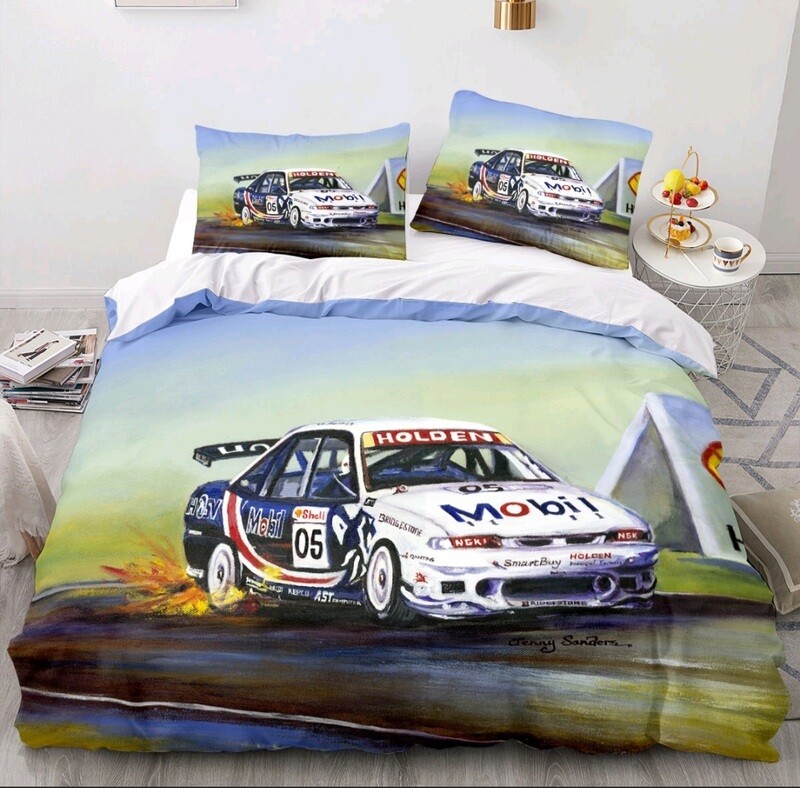Brock 05 Commodore Queen Bed Quilt Cover Set