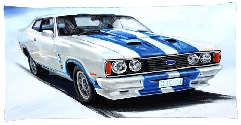 Ford Falcon GTHO Cobra Beach Pool Bath Towel