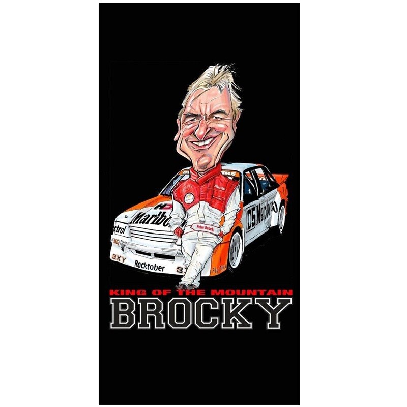 Bathurst Peter Brock Holden VK Commodore Beach Towel