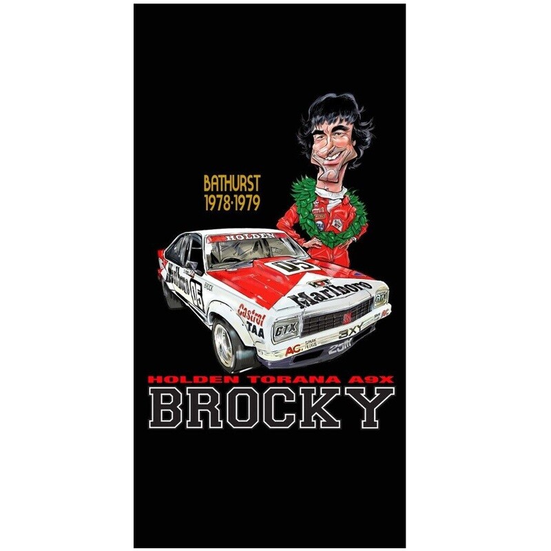 Bathurst Peter Brock Holden LX Torana A9X Beach Towel