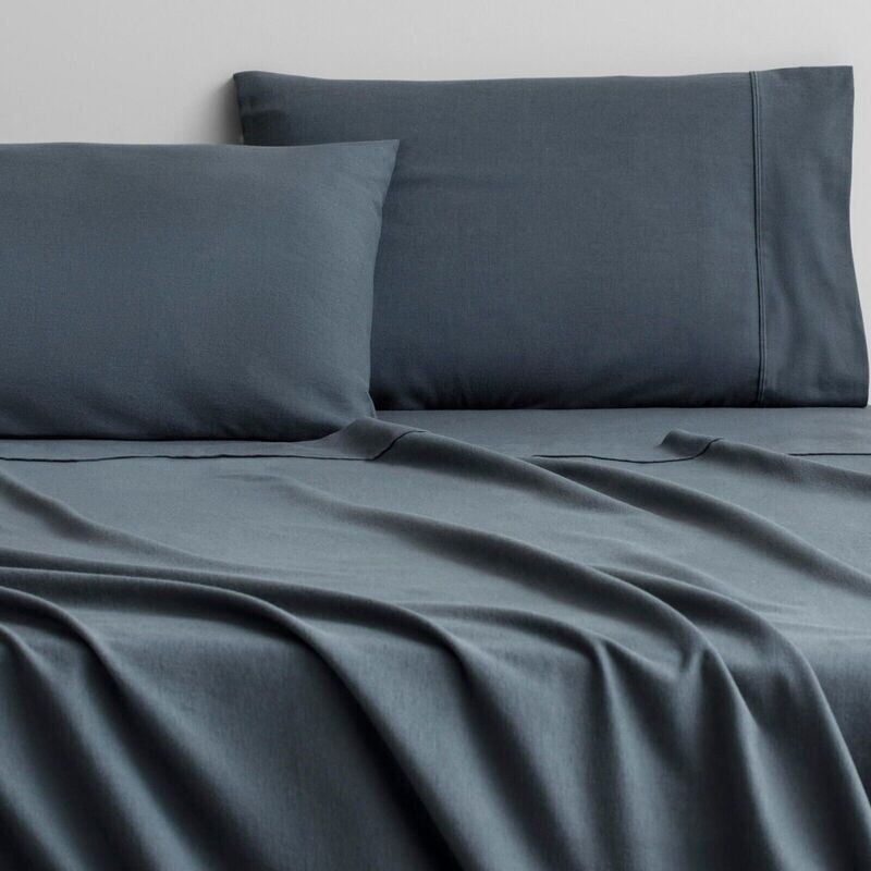 Sheridan Nocturnal Queen Flannelette Sheet Set