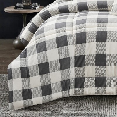 Bianca Naya Super King Grey Comforter Set