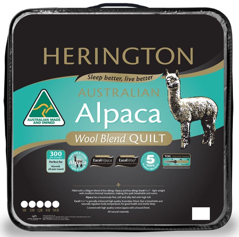 Herington Super King Alpaca Quilt