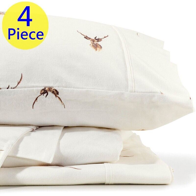 Bianca Stag Queen Flannelette Sheet Sets