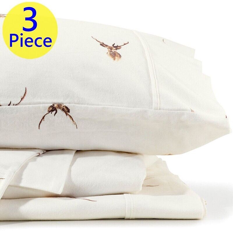 Bianca Stag King Single Flannelette Sheet Sets