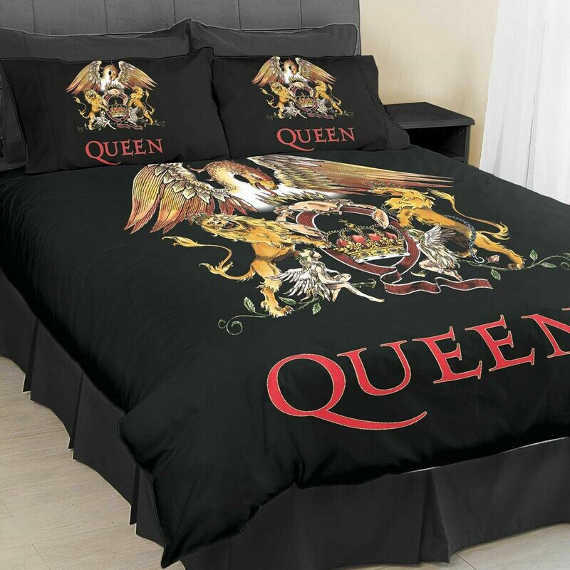 Queen Music Band Quilt Cover Set - Double