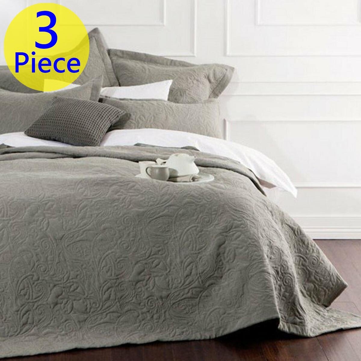 Gainsborough Madeline Coverlet Set: Queen