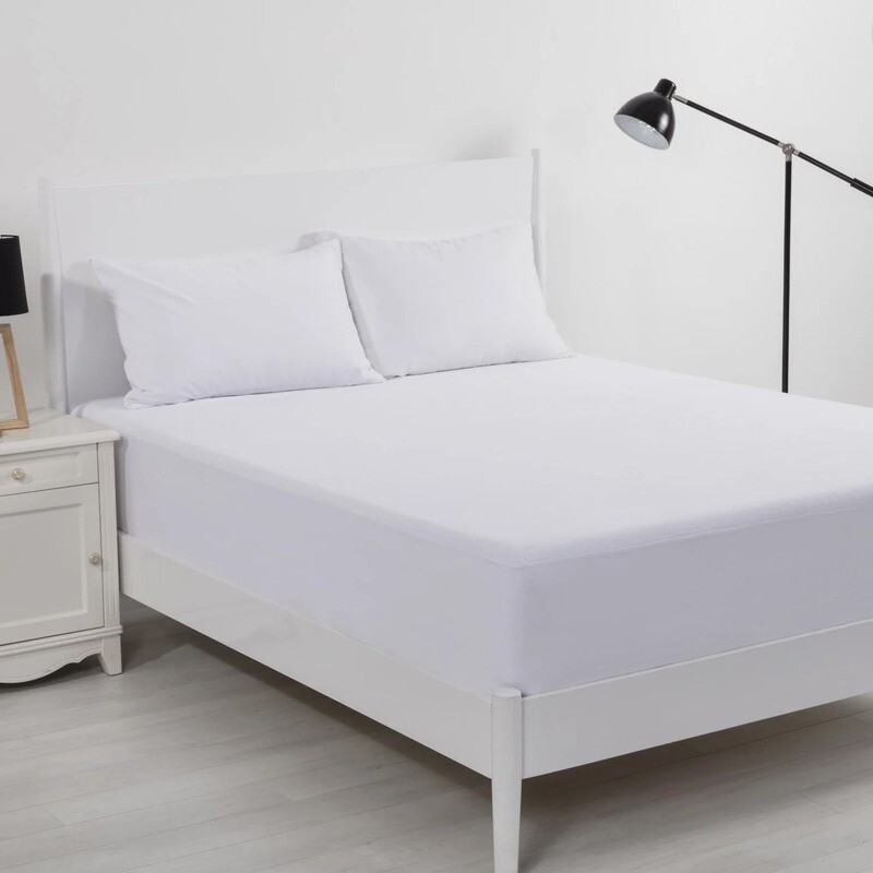 Deluxe Waterproof Cotton Velour Mattress Protector King