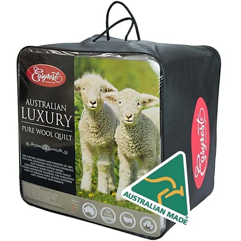 Easyrest Australian Wool Winter Quilt Super King