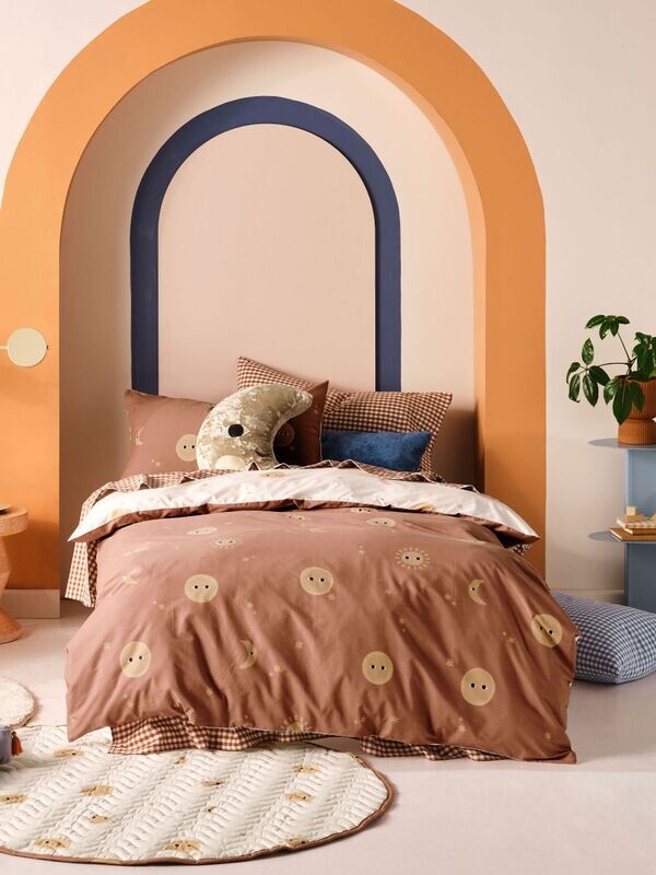 Happy Cosmos Quilt Cover Set - Queen