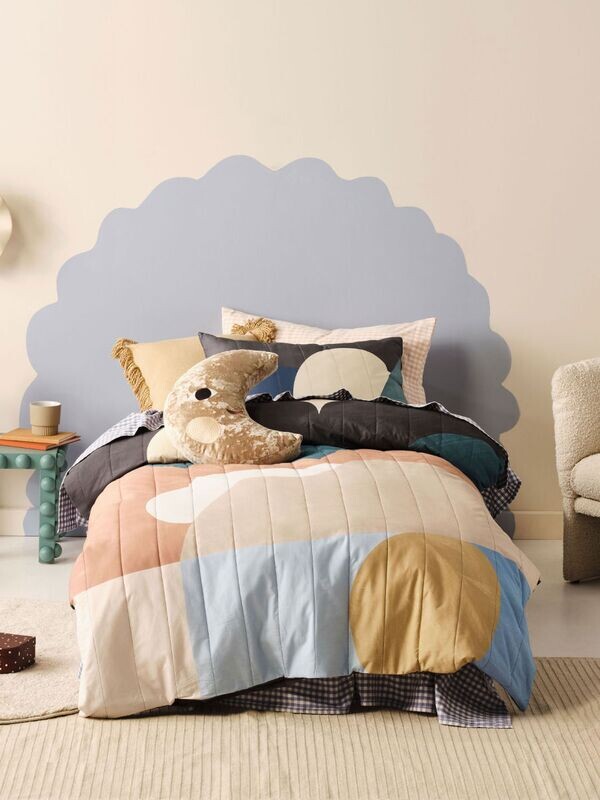 Daydream Midnight Quilt Cover Set - Single