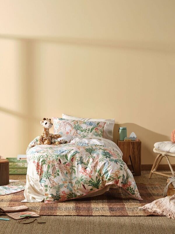 Gentle Giants Quilt Cover Set - Double