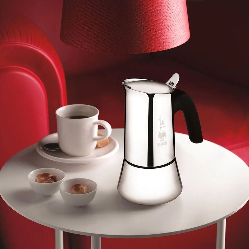 Bialetti Venus Stainless Steel Stovetop Espresso Coffee Maker - 10 Cup
