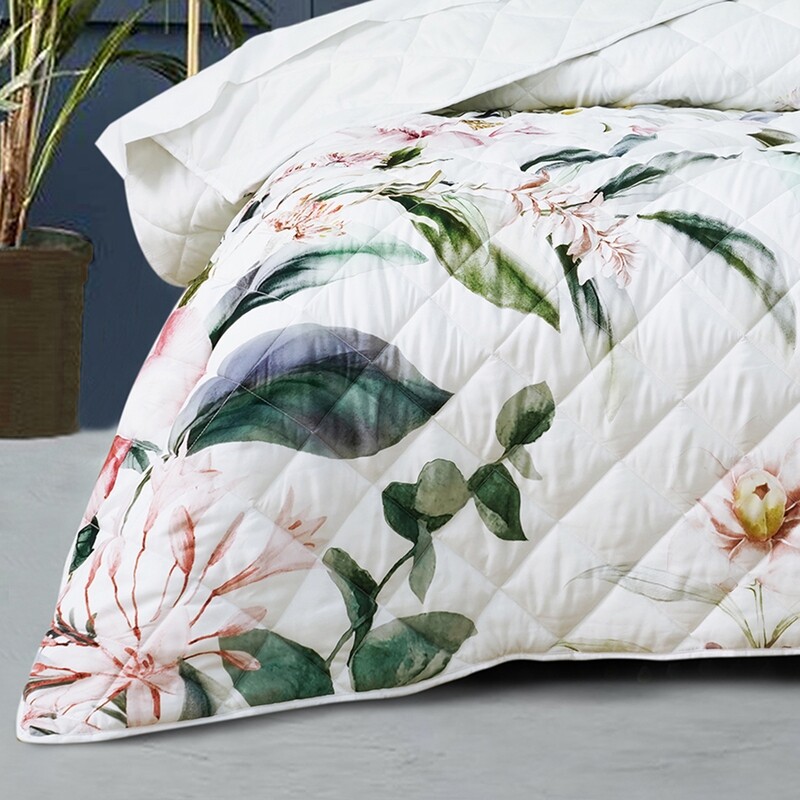 Indi White Coverlet Set - Queen/King