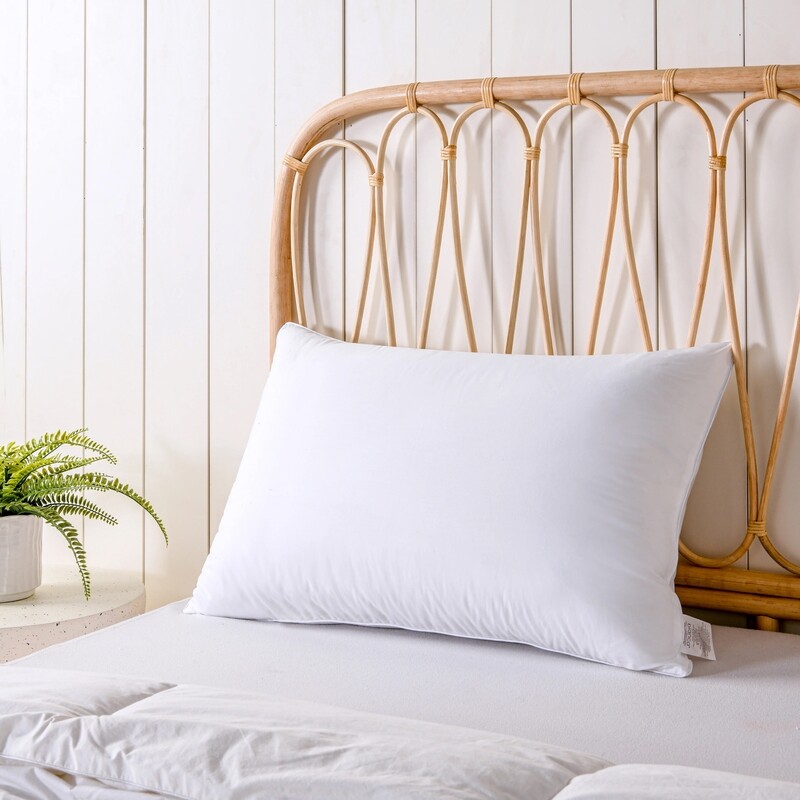 Natural Sleep Bamboo Blend Standard Pillow.