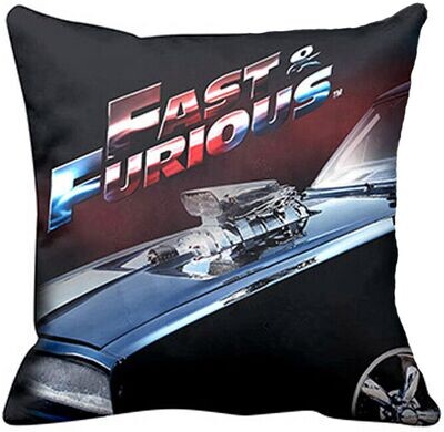 Fast &amp; Furious 2 x Filled Cushions 1970 Charger
