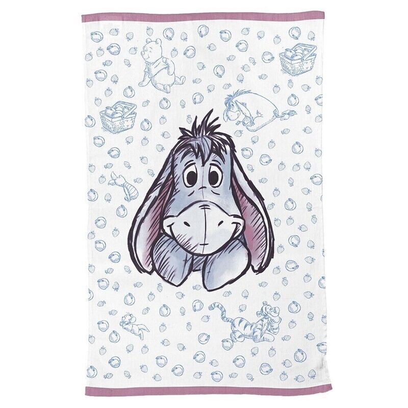 Winnie the Pooh Eeyore Face Apron + Tea Towel