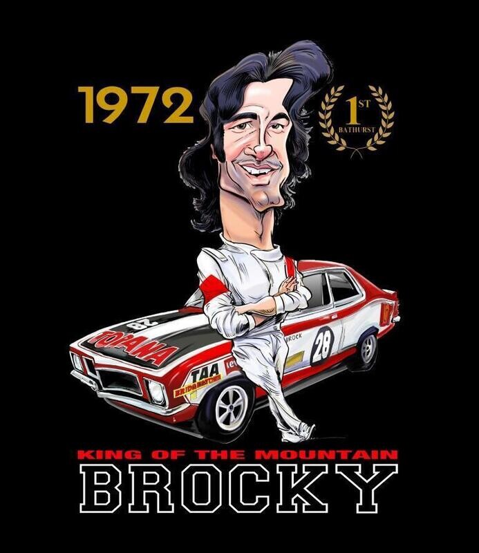 Holden Peter Brock 1972 Polar Fleece Blanket