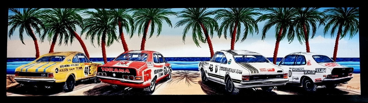 Iconic Bathurst Holden Bar Runner