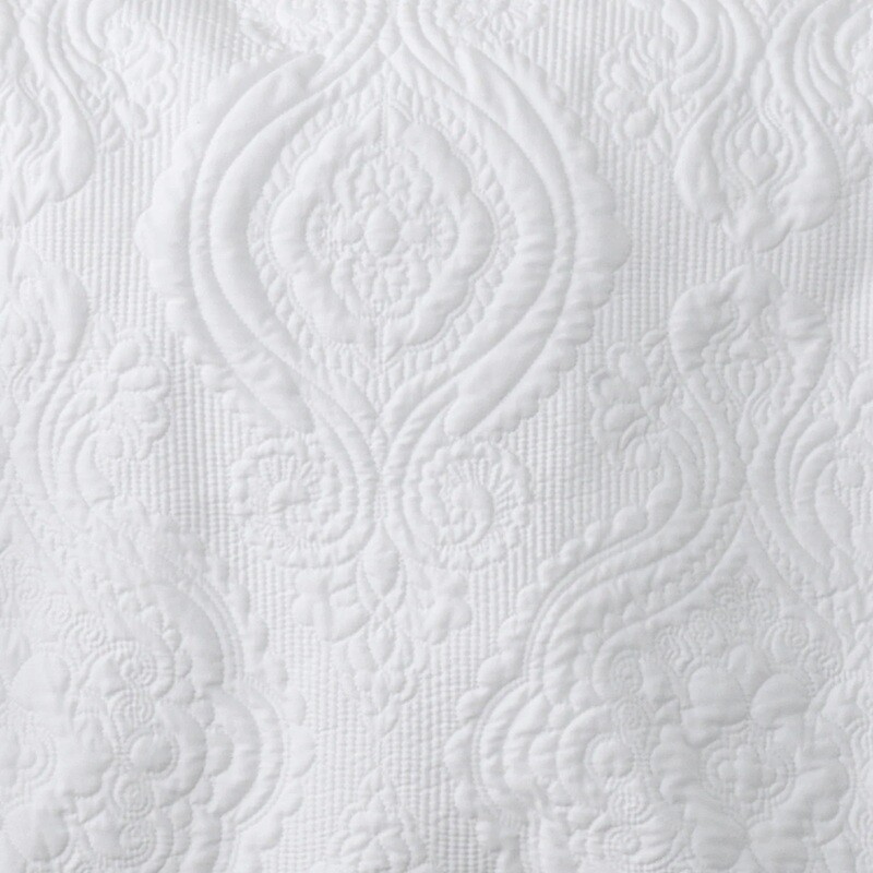Bianca Cordelia Bedspread Set White: King