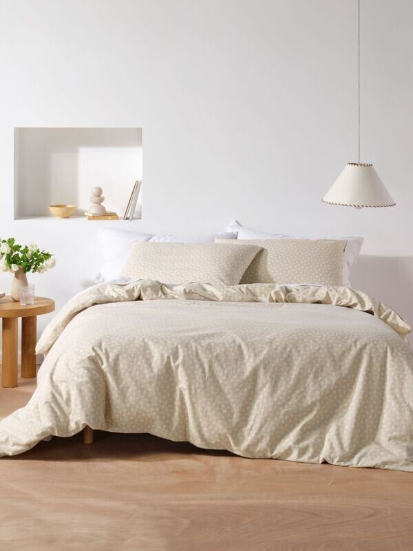 Linen House Tyra Quilt Cover Set: Queen