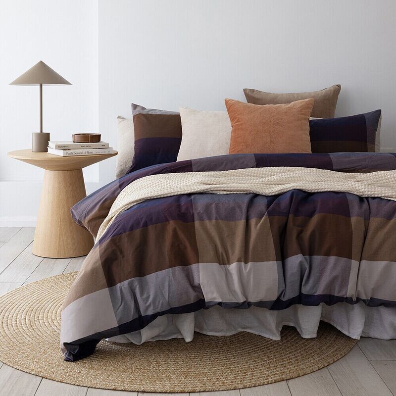 Bambury Sullivan Quilt Cover Set: Queen