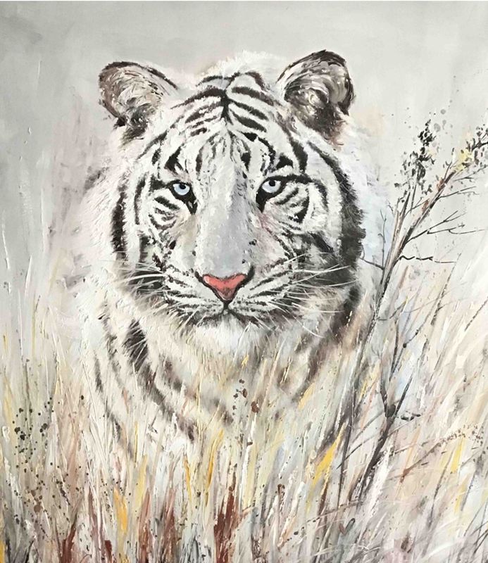Tiger Distant Journey Polar Fleece Blanket Tiger Distant Journey Polar Fleece Blanket