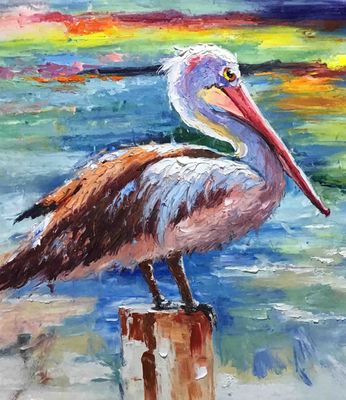 Lakeside Stand Pelican Polar Fleece Blanket Lakeside Stand Pelican Polar Fleece Blanket
