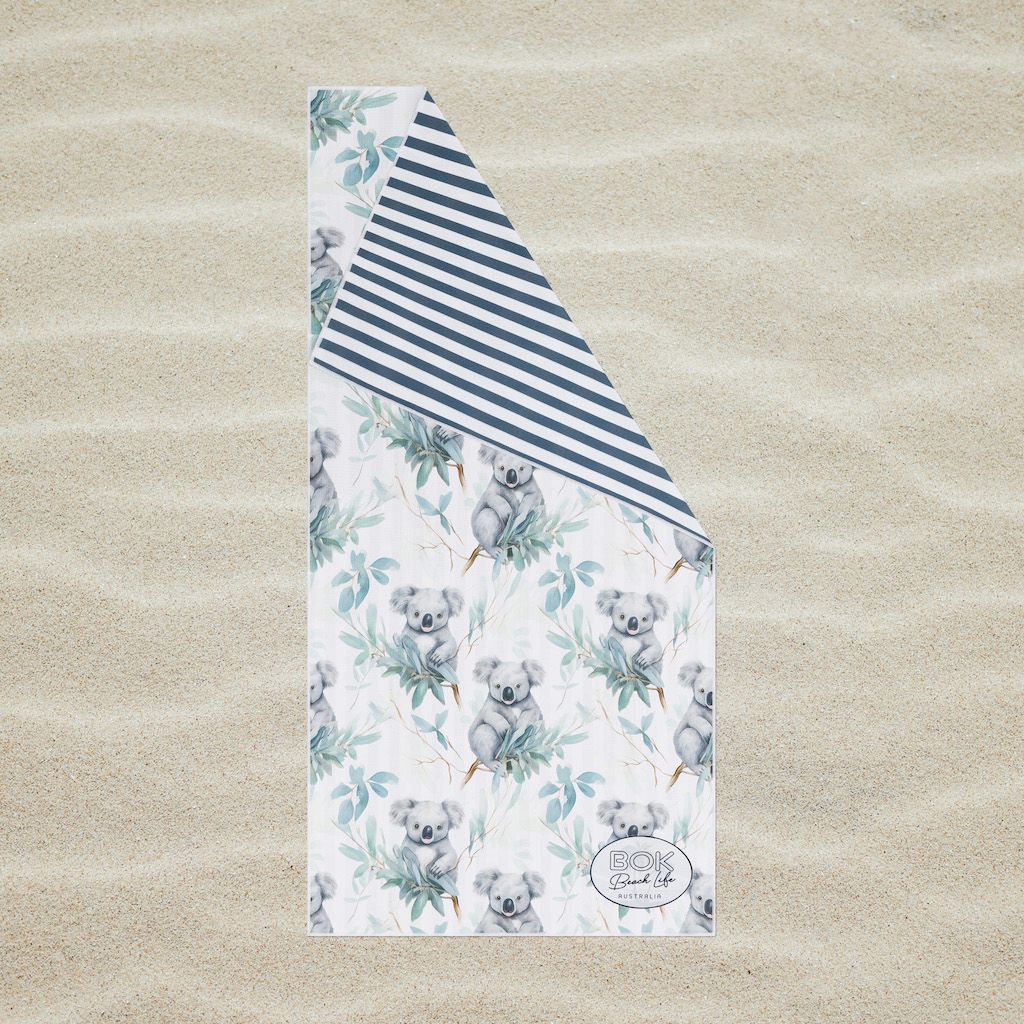 BOK Beach Life Australia ECO Sand Free Beach Towel - Beach Bears